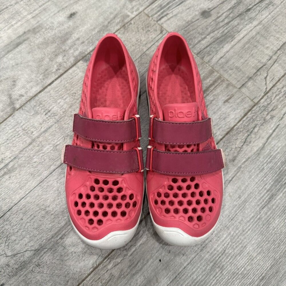 Plae Mimo Fushsia Pink Purple Closed Toe Water Shoes Youth Size 2